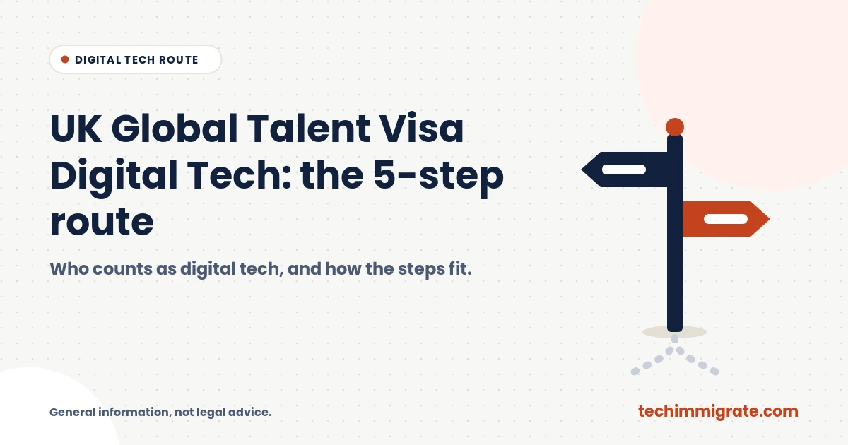 UK Global Talent Visa Digital Tech: 5 Steps to Get It (Step-by-Step Route)
