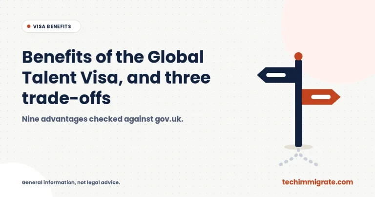 Benefits of Global Talent Visa: 9 Real Advantages (and 3 Trade-Offs)
