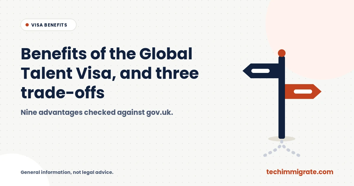 Benefits of Global Talent Visa: 9 Real Advantages (and 3 Trade-Offs)